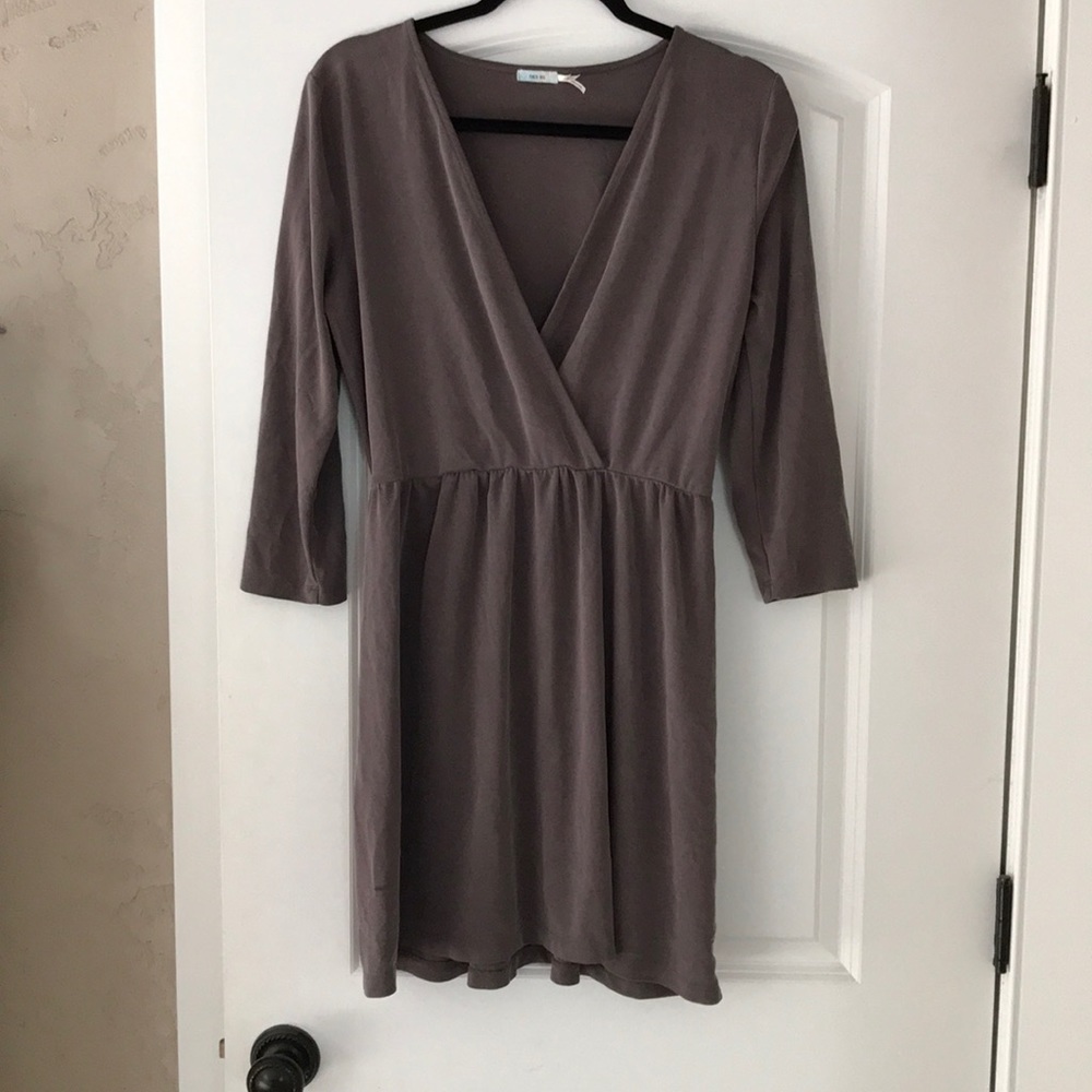 Light washed plum colored dress